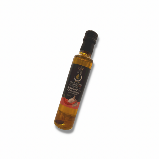 Corte Noa EVO Olivenöl mit Knoblauch & Chilischote aromatisiert